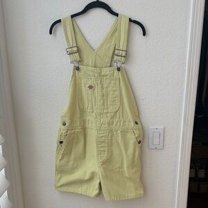 Dickies Light Yellow/green Short Overalls